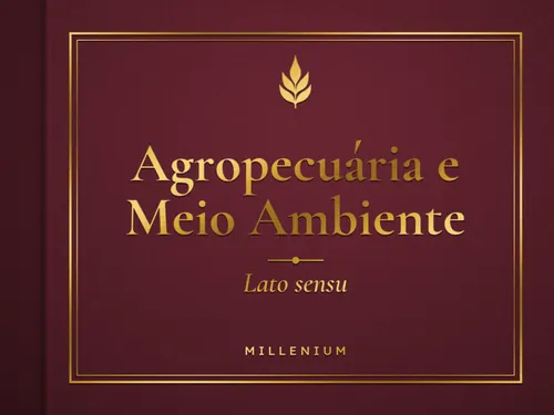 CURSO LATU SENSU: AGROPECUARIA / MEIO AMBIENTE